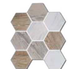 Мозаика Bonaparte Wood comb 29.5x25.6