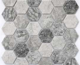 Мозаика Bonaparte Olmeto Grey 28.2x27.1