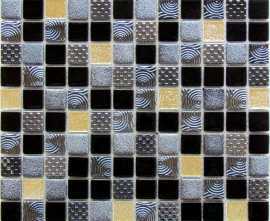 Мозаика Bonaparte Domino (стекло) 23*23 300*300
