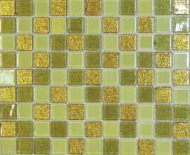 Мозаика Bonaparte Shine Gold (стекло) 25*25 300*300
