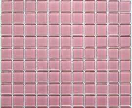 Мозаика Bonaparte Pink glass (стекло) 25*25 300*300