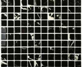 Мозаика Bonaparte Mia black glossy 23*23*4 300*300