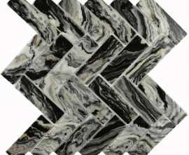Мозаика Bonaparte Hadar Black 30*98*4.5 268*286