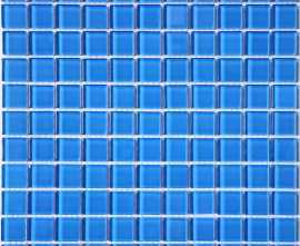 Мозаика Bonaparte Royal blue (стекло) 4*25*25 300*300