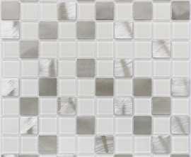 Мозаика Bonaparte Titan Silver 30*30*4 318*318