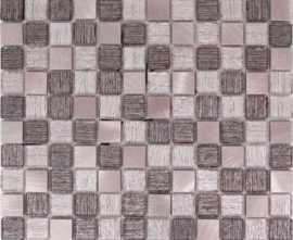 Мозаика Bonaparte Trend Bronze (стекло+металл) 23*23 300*300