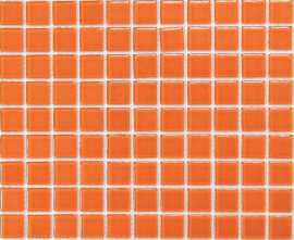 Мозаика Bonaparte Orange glass (стекло) 25*25 300*300