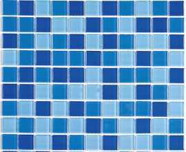 Мозаика Bonaparte Blue wave-2 (стекло) 25*25 300*300