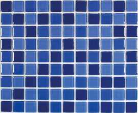 Мозаика Bonaparte Blue wave-1 (стекло) 25*25 300*300