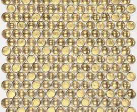 Мозаика Caramelle Mosaic Tondi d'oro R21.5 (круглый чип) 28,6x30,4