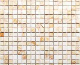 Мозаика Caramelle Mosaic Pietrine Ragno rosso POL 1.5x1.5 30.5x30.5