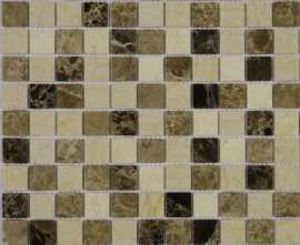 Мозаика Caramelle Mosaic Pietra Mix 1 POL 4.8x4.8x7 30.5x30.5