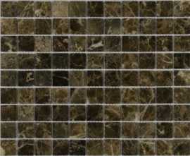 Мозаика Caramelle Mosaic Emperador Dark MAT 4.8x4.8x7 30.5x30.5