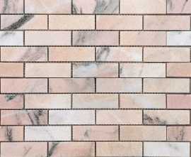 Мозаика Caramelle Mosaic Rosa Salmone POL 23x73x7 298x298