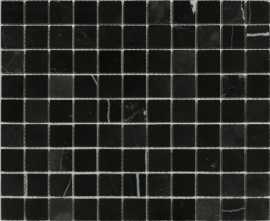 Мозаика Caramelle Mosaic Nero oriente POL 4.8x4.8x7 30.5x30.5