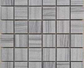 Мозаика Caramelle Mosaic Marmara grey POL 4.8x4.8x7 30.5x30.5