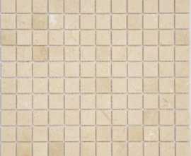 Мозаика Caramelle Mosaic Crema Marfil MAT 15x15х4 30.5x30.5