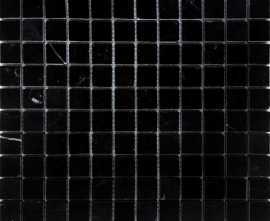 Мозаика Caramelle Mosaic Pietrine Nero oriente POL 2.3x2.3 29.8x29.8x7