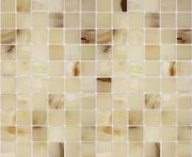 Мозаика Caramelle Mosaic Pietrine Onice Jade Bianco POL 2.3x2.3 29.8x29.8