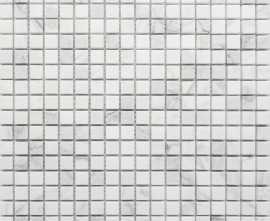 Мозаика Caramelle Mosaic Pietrine Dolomiti blanco POL 15x15 - толщ. 4 мм 305x305