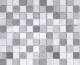 Мозаика Caramelle Mosaic Pietrine Pietra Mix 3 MAT 23x23 - толщина 4 мм 29.8X29.8
