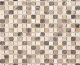 Мозаика Caramelle Mosaic Pietrine Pietra Mix 1 MAT 15x15 - толщина 4 мм 30.5x30.5