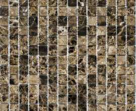 Мозаика StarMosaic Dark Emperador Polished (JMST023) 30.5X30.5