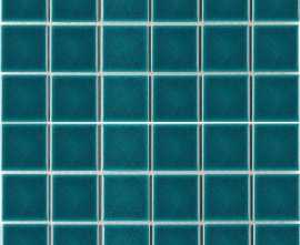 Мозаика StarMosaic LWWB80081 Crackle Green Glossy 4.8x4.8 30.6х30.6х6