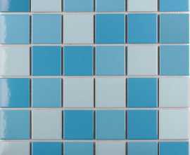Мозаика StarMosaic WB43388 Light Blue Mix Glossy 4.8x4.8 30.6х30.6х6