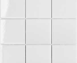 Мозаика StarMosaic MH33800 White Glossy 97x97 300х300х6