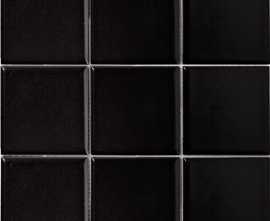 Мозаика StarMosaic MH80110 Black Matt 97x97 300х300х6