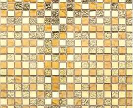 Мозаика StarMosaic JMG21501 Gold стекло 1,5x1,5 300X300X3.8