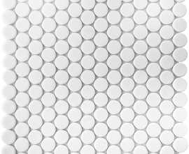 Vidrepur Мозаика Circle № 100 Antid. (на сетке) 30,6x31,4