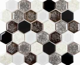 Мозаика Imagine lab Esagono misto griggio (50x44) 28.5x24.5x8