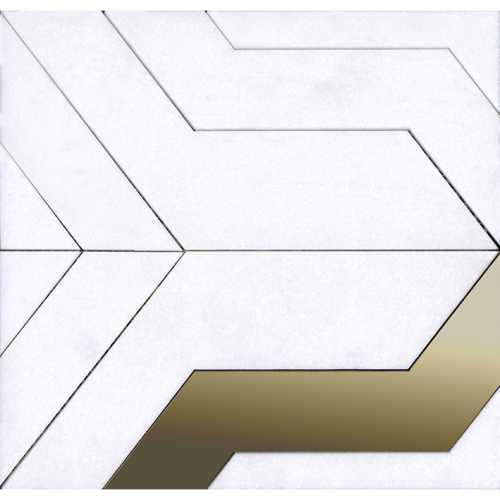 Мозаика L'Antic Colonial L100272844 Focus White Gold 29x28x0.98