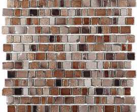 Мозаика JNJ Mosaic Precious Stones Tiger-Eye Matt 30,7x31.1