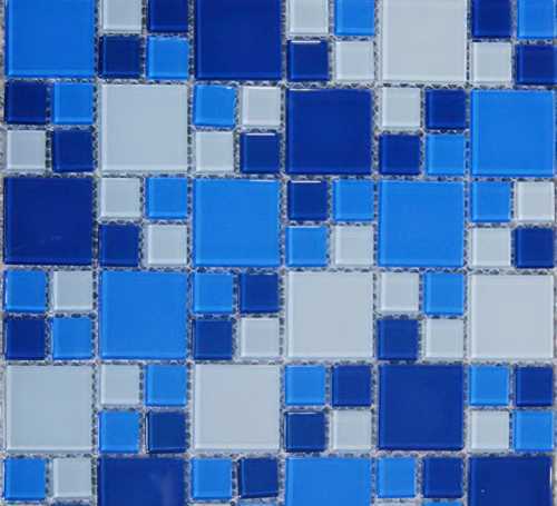 Мозаика NSmosaic S-460 стекло (23*23*4, 48*48*4) 300*300