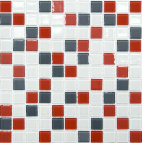Мозаика NSmosaic S-455 стекло (25х25х4) 300*300