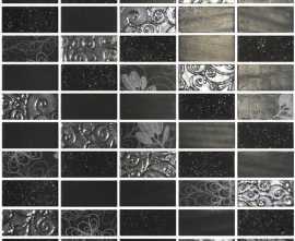 Мозаика Onix Mosaico Marbelous Black Malla 26,2х31,8