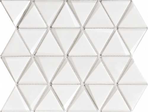 Мозаика L'Antic Colonial L244009741 Effect Triangle White 31x26x0.8