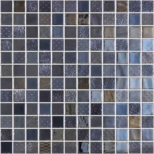 Мозаика Onix Mosaico Steel Black 31,1x31,1