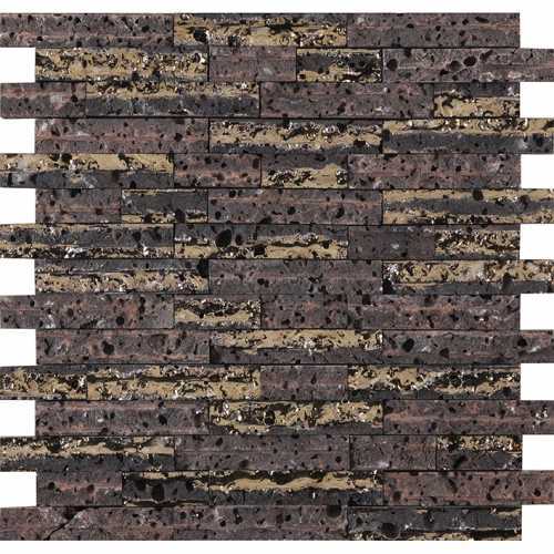 Мозаика L'Antic Colonial L241713821 Elite Lava Stone Brick Gold 30,3x32