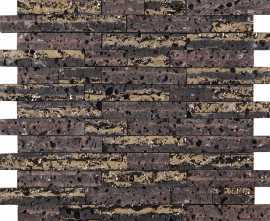 Мозаика L'Antic Colonial L241713821 Elite Lava Stone Brick Gold 30,3x32