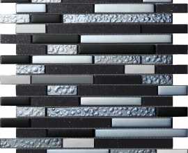 Мозаика Intermatex Quartz Black 30*30
