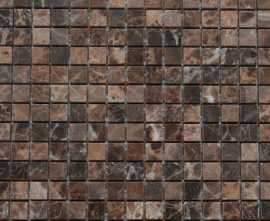 Мозаика Art&Natura Ceramic Marble Mosaic Dark Imperador 15*15 305*305