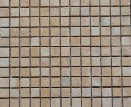 Мозаика Art&Natura Ceramic Marble Mosaic Ivory Travertine 15*15 305*305