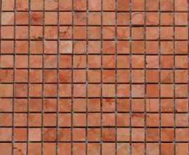Мозаика Art&Natura Ceramic Marble Mosaic Rosso Verona 15*15 305*305