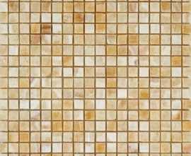 Мозаика Art&Natura Ceramic Marble Mosaic Onix Miele 15*15 305*305