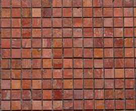 Мозаика Art&Natura Ceramic Marble Mosaic Red Travertine 15*15 305*305