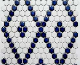 Мозаика NSmosaic PS2326-43 Porcelain 2.3x2.6 30.6x35